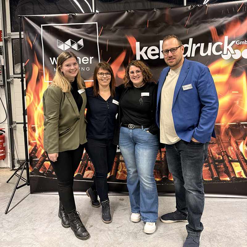 Foto einer Teambuildingmaßnahme mit Flipchart